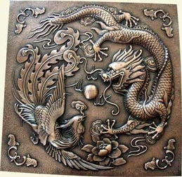 復(fù)古不銹鋼青銅神獸浮雕雕刻