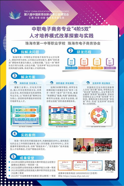 第六屆教博會職教風采展示 珠海市第一中等職業學校現代商貿部創新成果精彩亮相第六屆中國教博會